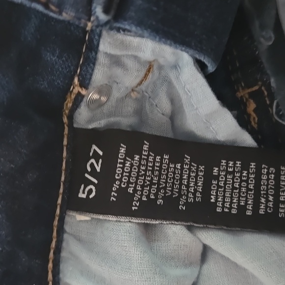 Kendall & Kylie The Kontour High Rise Blue Denim Skinny Jeans - Picture 8 of 8